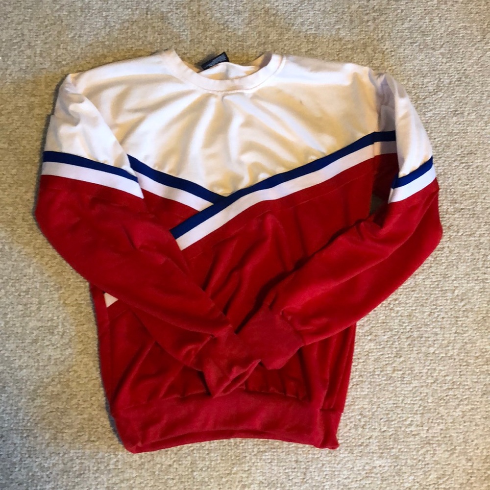 Vintage cheer style crew neck